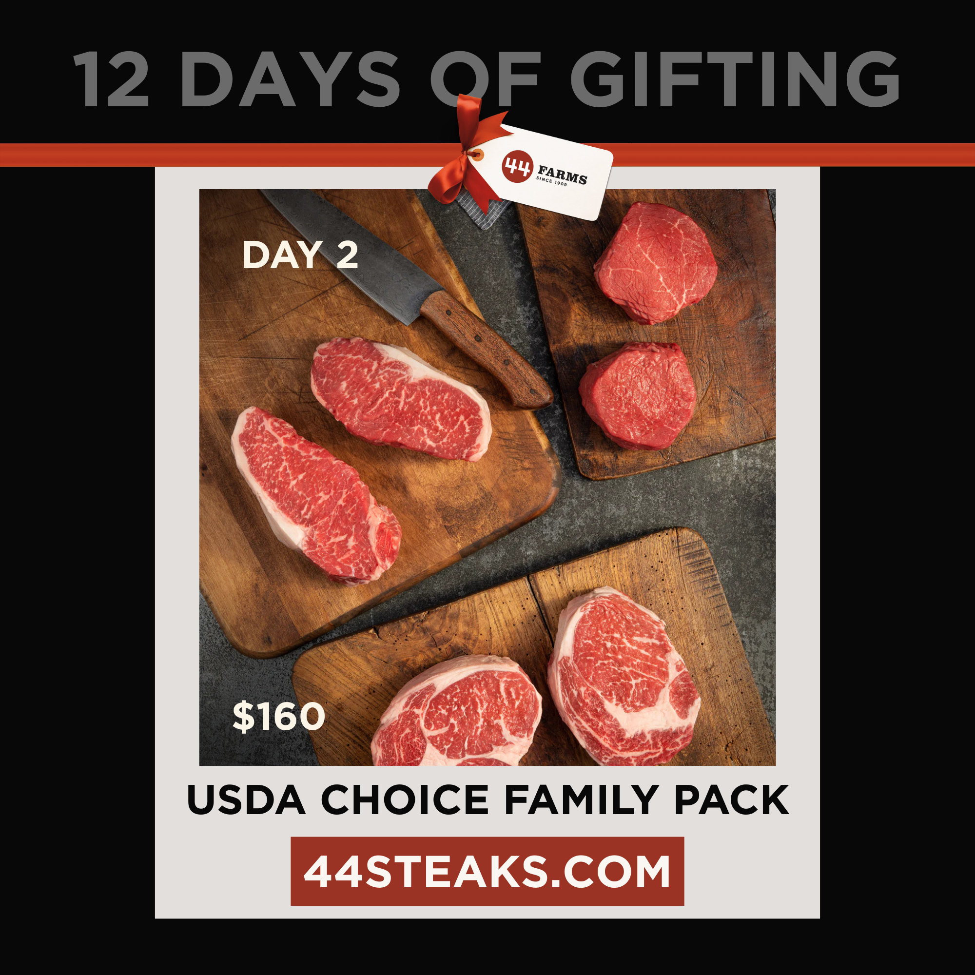 USDA Choice Family Steak Pack