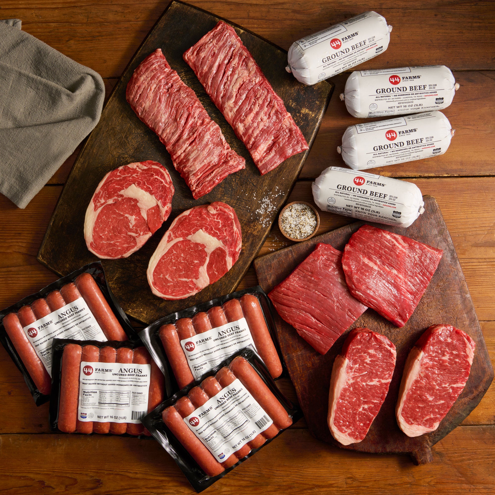 The LSU Tiger Steak Grilling Bundle - Order Online | 44 Farms