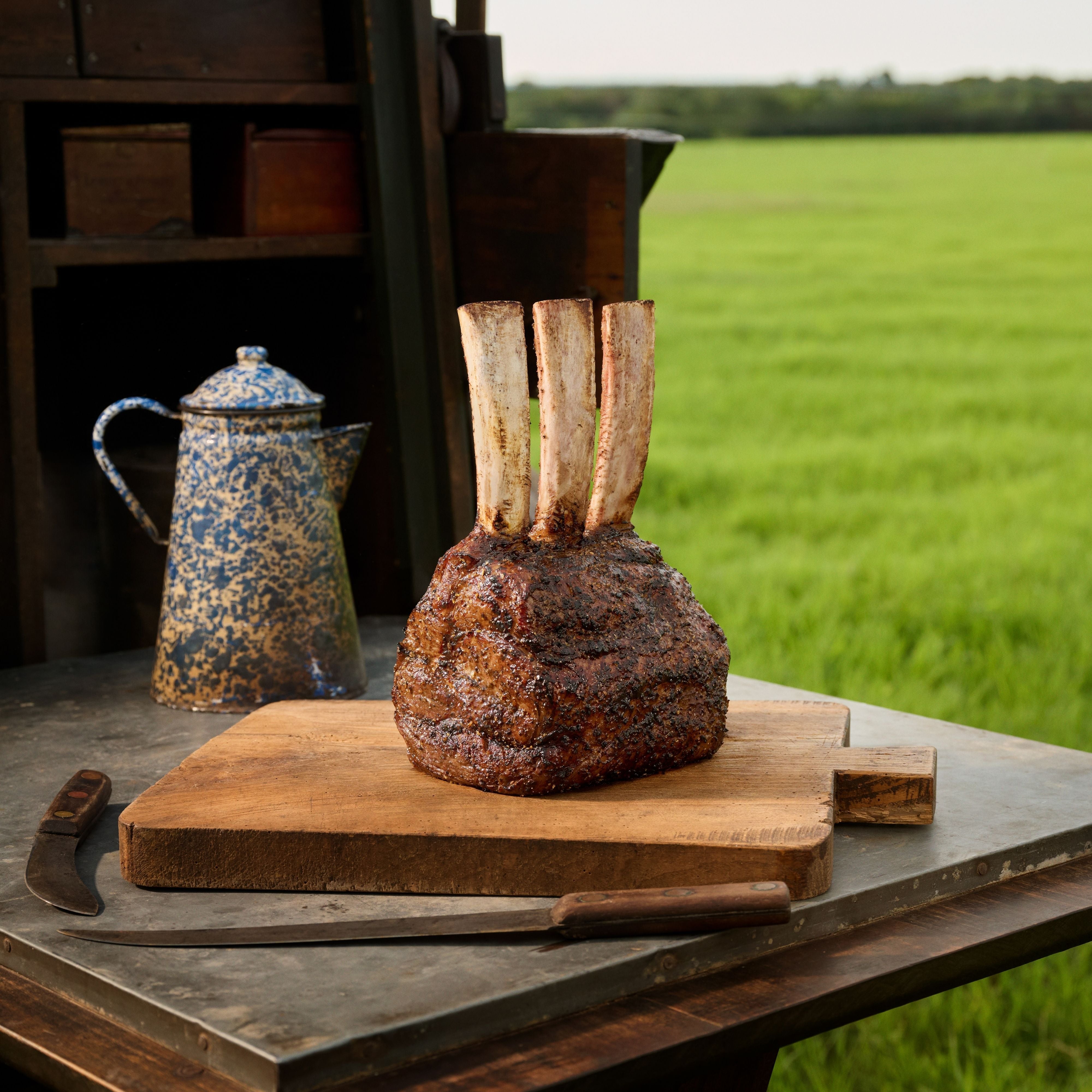 Black Friday: Tomahawk Prime Rib Roast + Free Steak Sampler Bundle