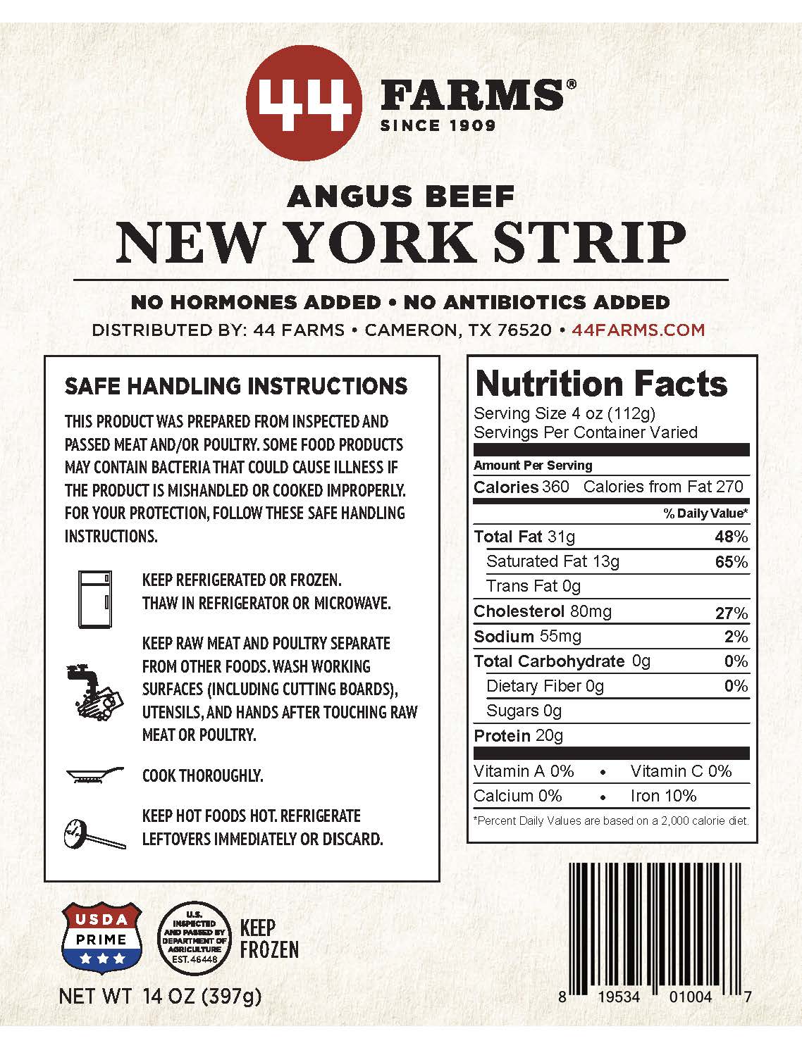 USDA Prime Steak Pairing