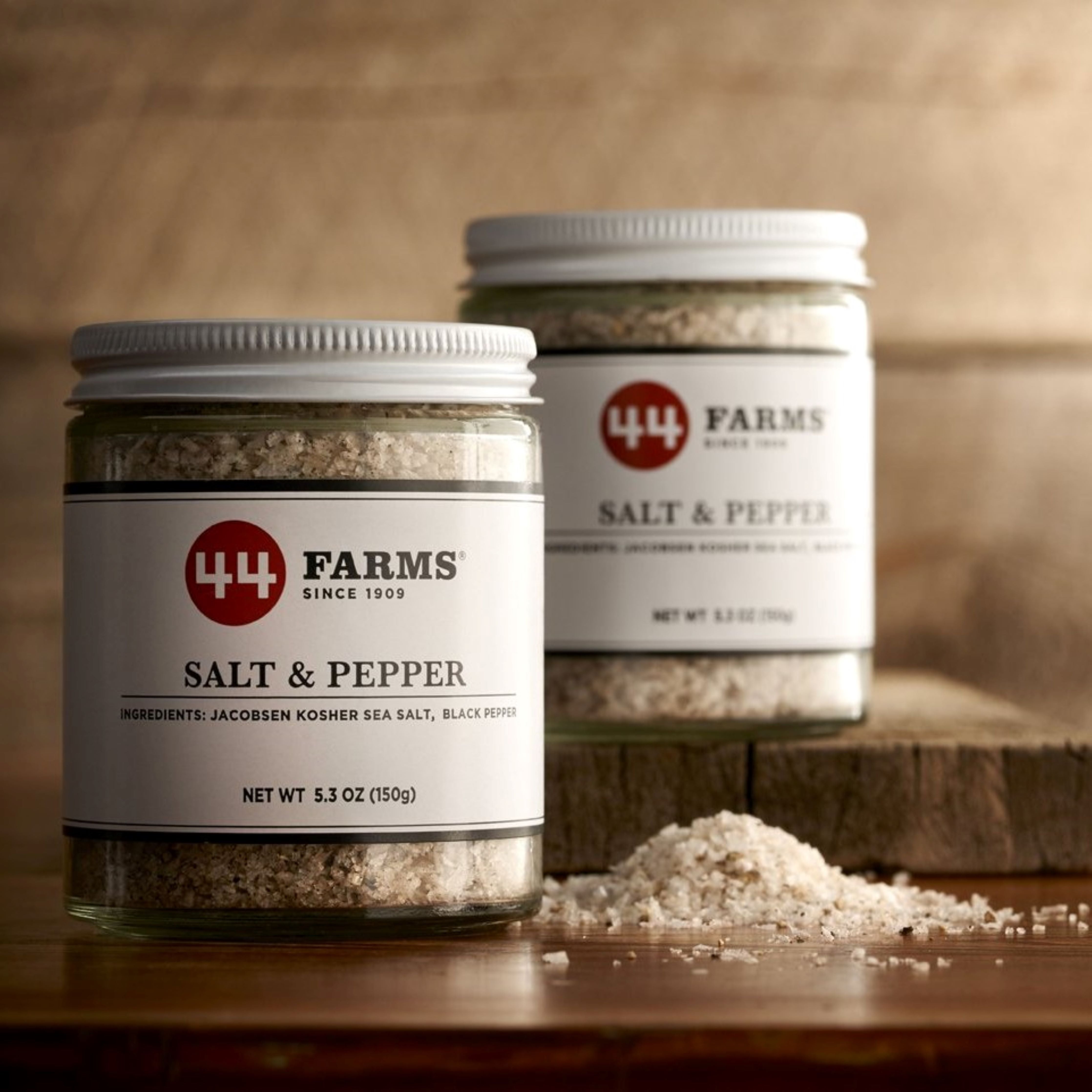 44 Farms Salt & Pepper Blend - 5.3 oz