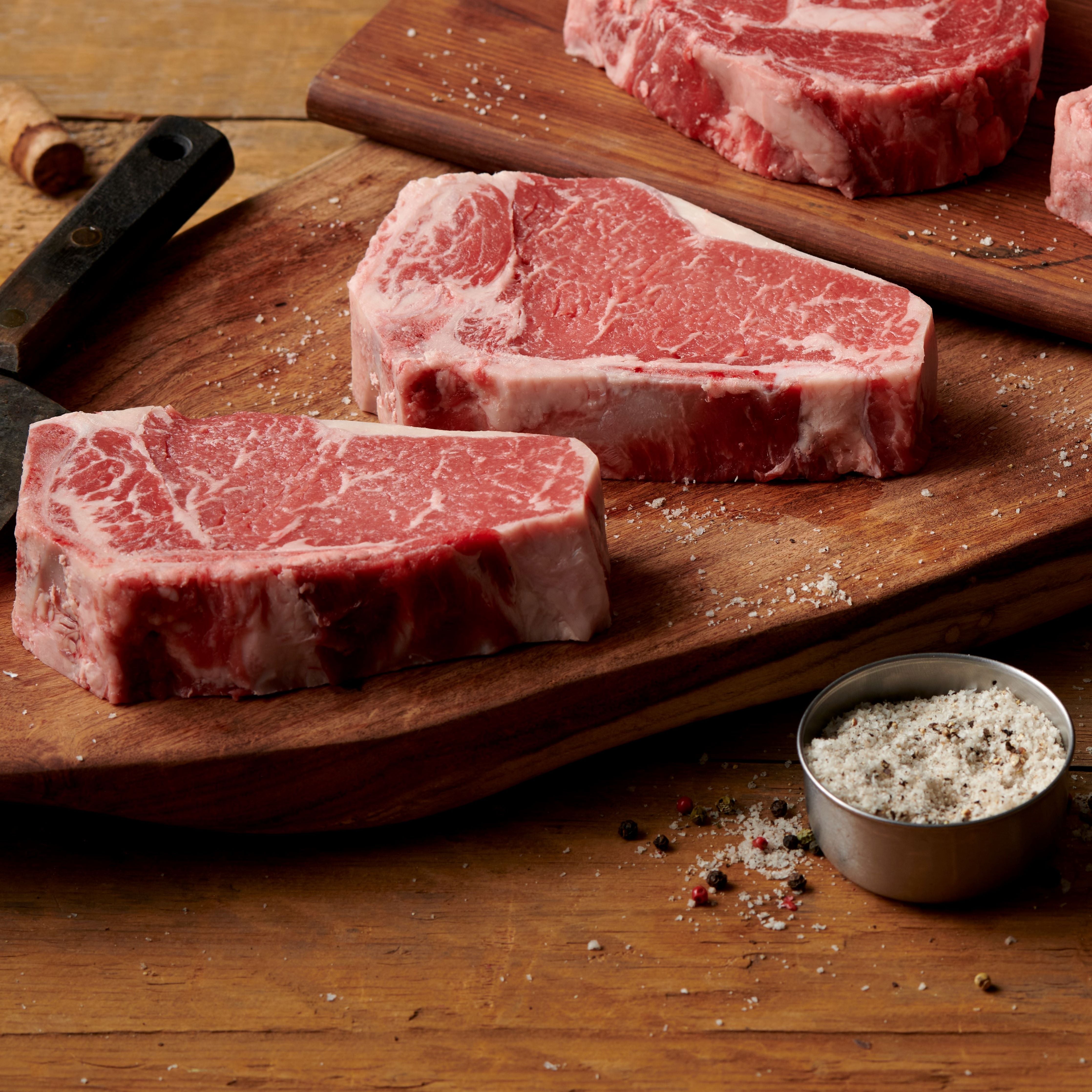 Choice Bone-In New York Strip Steak