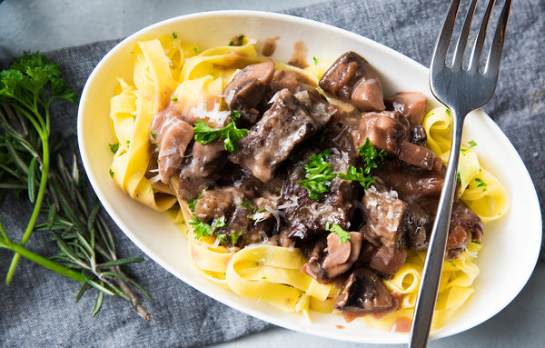 BEEF SHORT RIB STROGANOFF