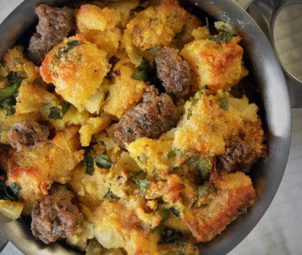 Beef Sausage Stuffing