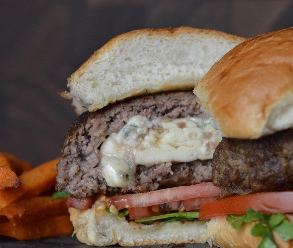 Deena's Blue Angus Burger