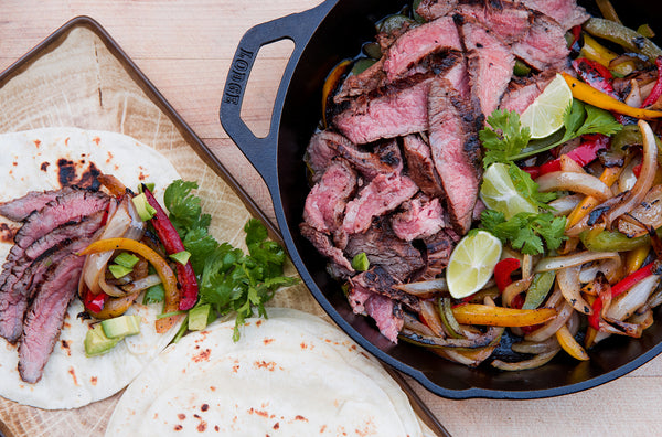 FLANK STEAK FAJITAS