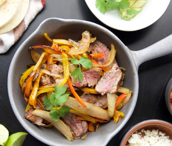 Skirt Steak Fajitas