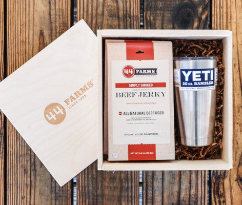 Food Department Holiday Giveaway: Yeti Rambler and 44 Farms Beef Jerky