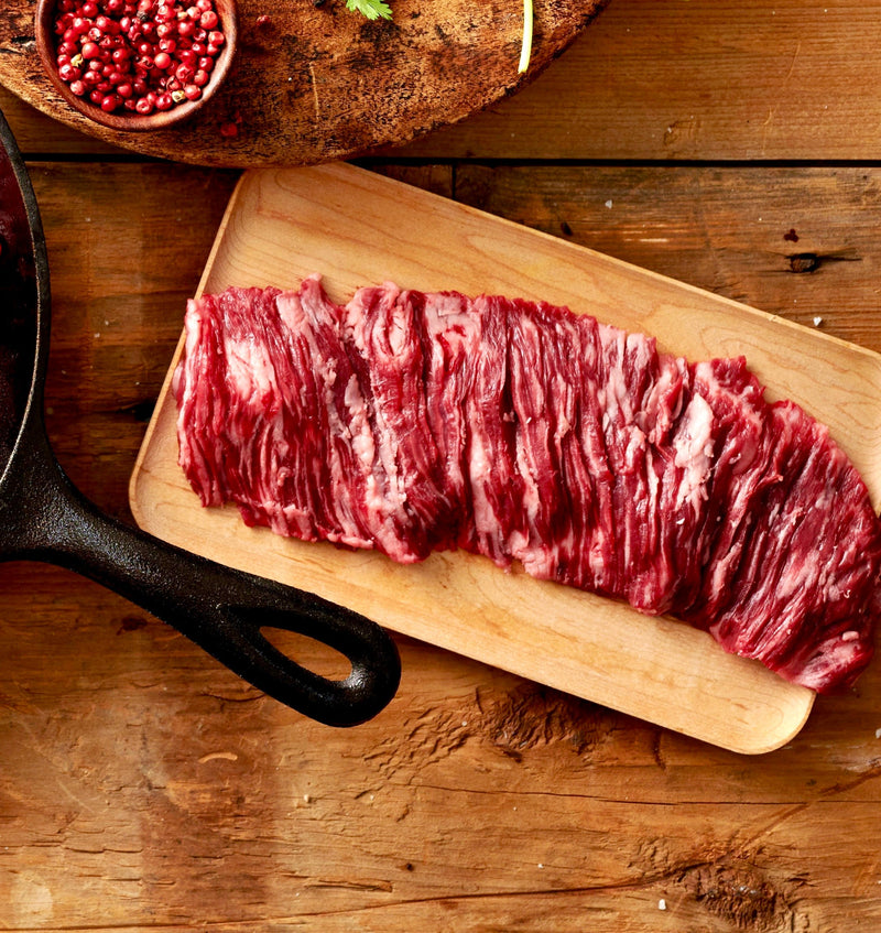 44 Farms Buy 8 Outside Skirt Steak, get one Free!