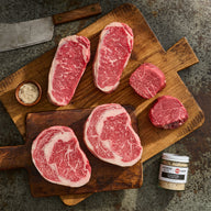Classic Cuts Collection - USDA Choice Package / Large Cuts (16 oz / 14 oz / 8 oz)