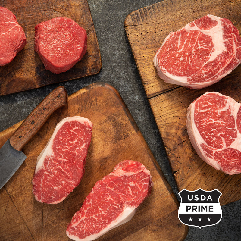 44 Farms USDA PRIME Family Steak Pack