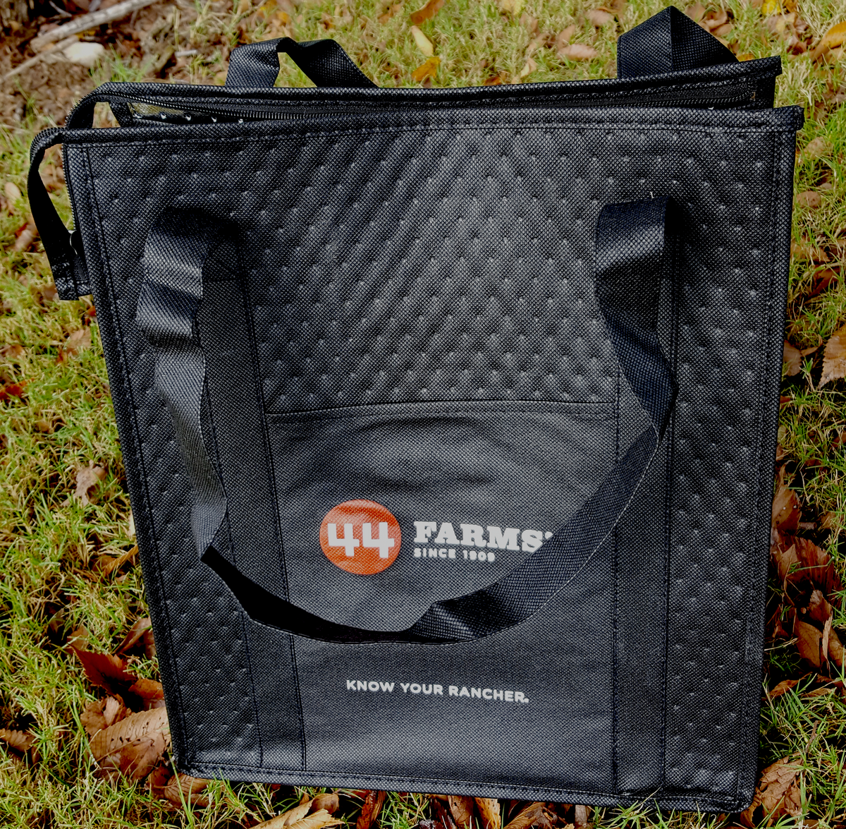 44 Farms Insulated Black Bag