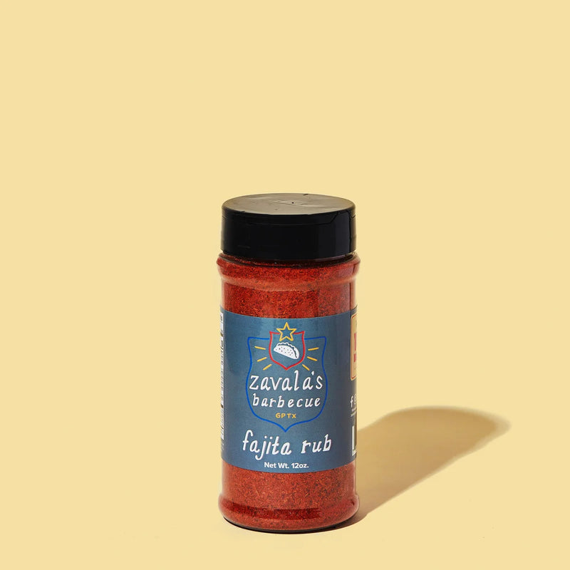 Zavala's Fajita Rub 12 oz Shaker