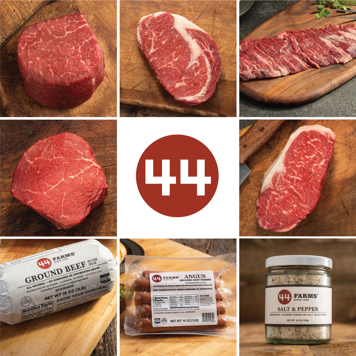 44 Farms Ultimate Sampler Bundle Quality Beef Since 1909