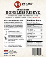 44 Farms USDA Prime Boneless Ribeye Steak