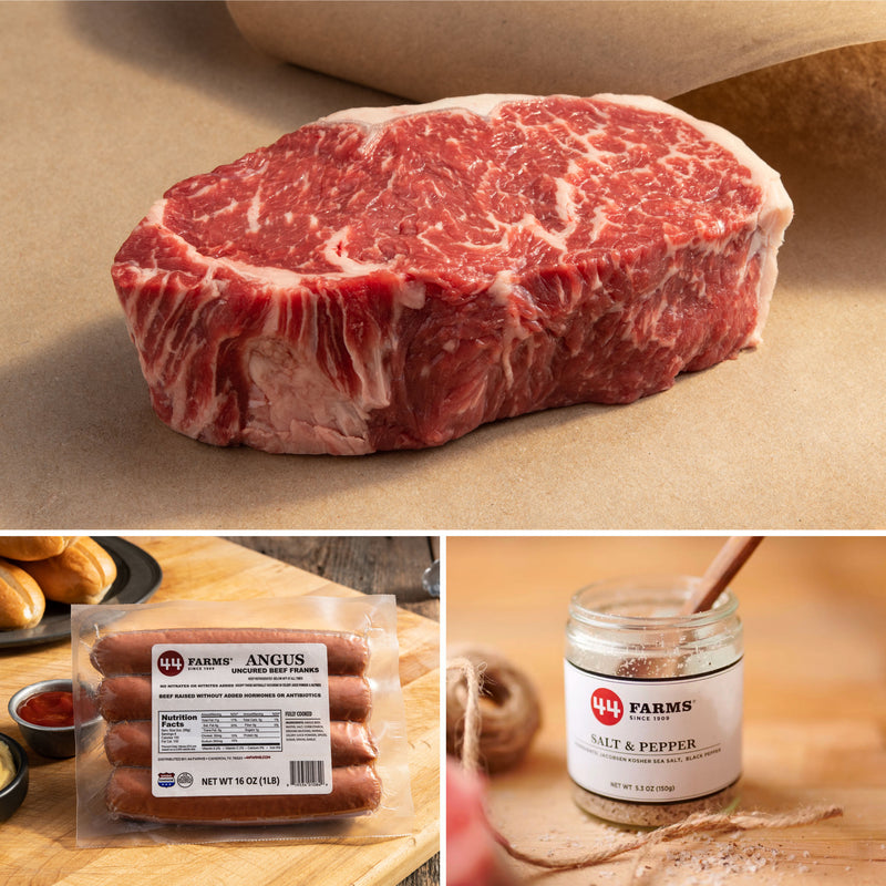 44 Farms Prime Time New York Strip Bundle