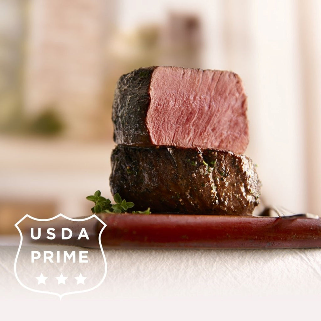 USDA Prime His & Hers Steak Filet/Strip Combo