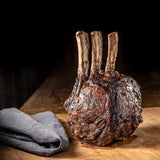 44 Farms USDA Choice or Higher Three-Bone Tomahawk Ribeye Roast